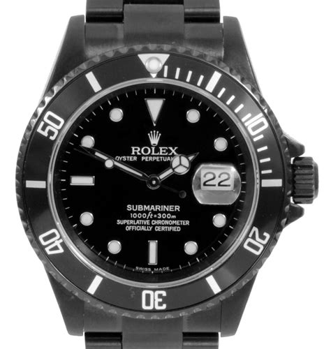 black dlc rolex|pvd Rolex submariner.